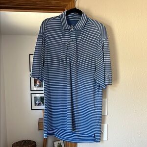 Blue Striped Men's Shirt